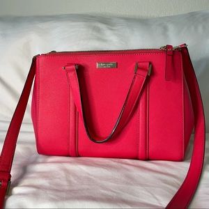 KATE SPADE Newbury Lane Loden Peony/Pink Crossbody